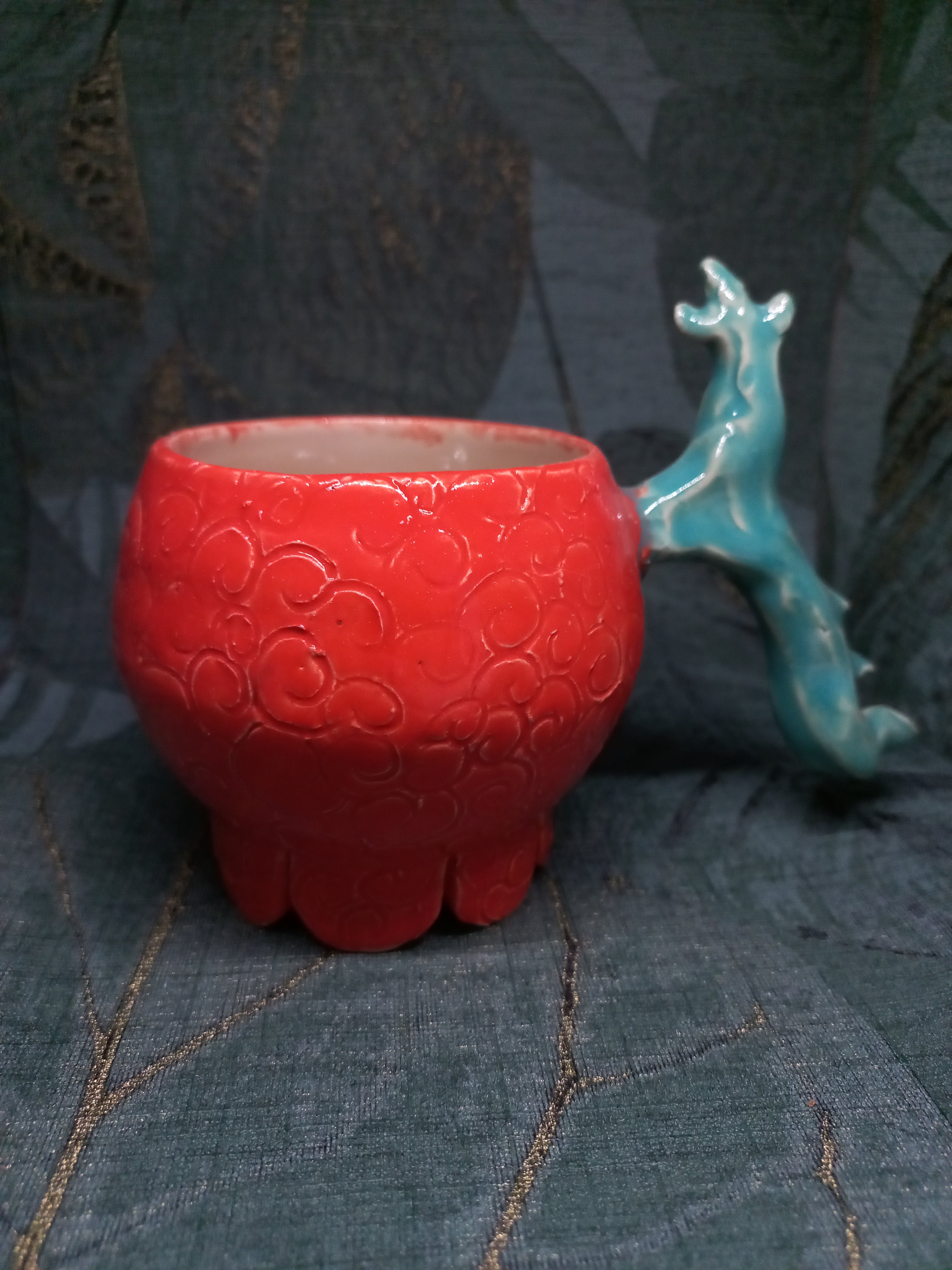 Handmade Ceramic One Piece Mug – Yomi Yomi Devil Fruit, Anime Gift