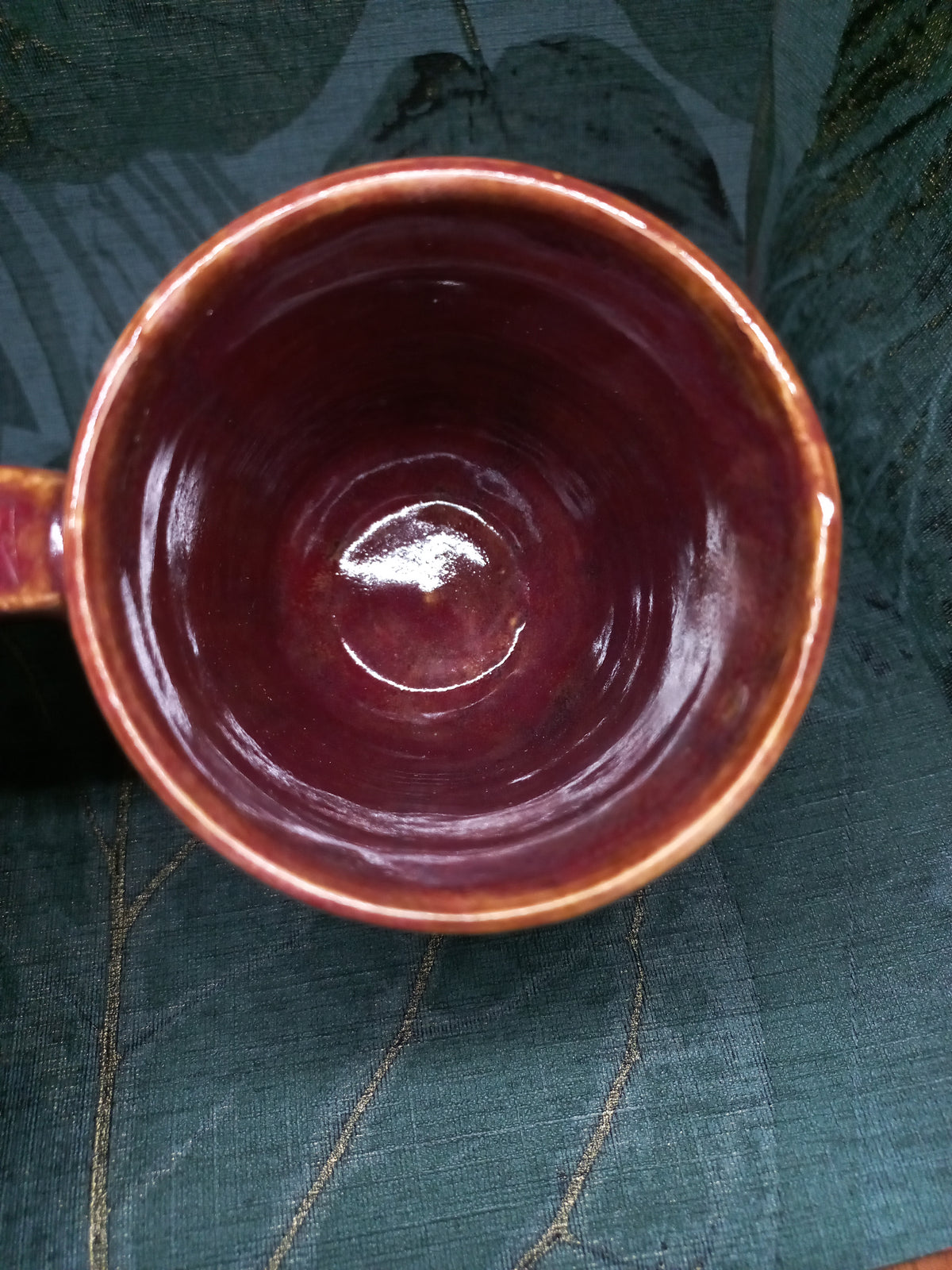 Handmade Ceramic Hobbit Door Mug – Fantasy Gift for LOTR Fans