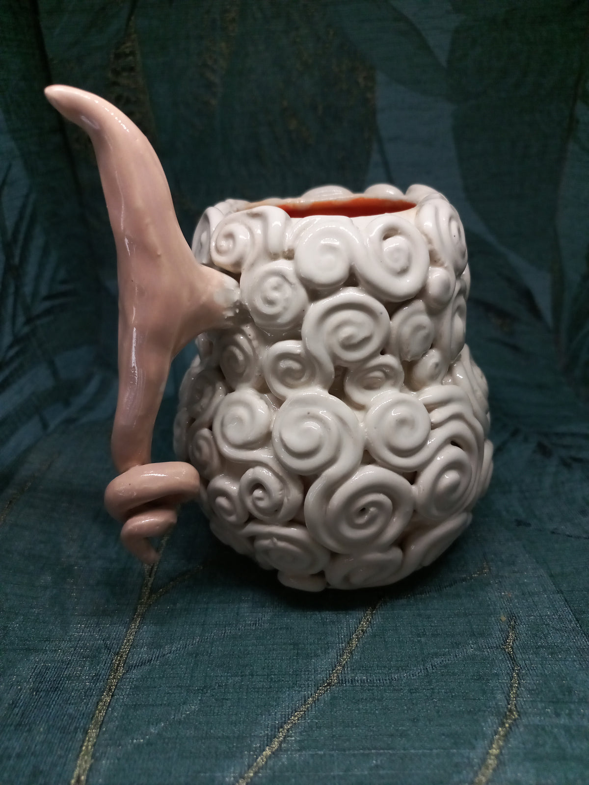 Handmade Ceramic One Piece Mug – Doru Doru Devil Fruit, Anime Gift