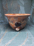 Handmade Ceramic Dog Snout Bowl – Sculpted Tongue Detail
